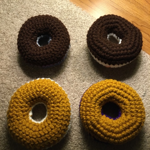 Hand-Crafted Mini Crocheted Donut - Picture 3 of 11